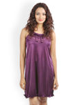 Klamotten Burgundy Baby Doll Nightdress