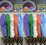 Priyals Solid HBBlnLED-2 Balloon(Multicolor, Pack of 10)