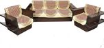 Ridhima Creations Cotton Sofa Cover(Re And Cofee Pack of 6)