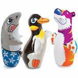 Intex Inflatable PVC Hit Me 3D BOP Bags (Color May Vary)