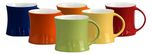 Claycraft Diamond Coffee Mug, 160ml/5.7cm, 6-Pieces, Multicolour