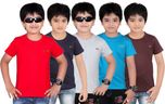 Dongli Boys Solid T Shirt