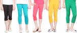Sini Mini Capri For Girls Solid Cotton