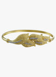 Zaveri Pearls Golden Brass Bracelet