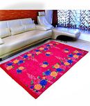Warmland  Floral Velvet Carpet - 60
