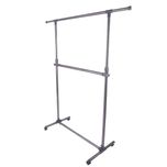 Brecken Paul Stainless Steel Floor Cloth Dryer Stand(White, Black)