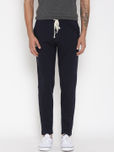 Hubberholme Navy Structured Fit Track Pants