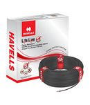 Havells FR PVC, PVC 1.5 sq/mm Black 90 m Wire