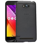 Hello Zone Exclusive Dotted Design Soft Back Case Cover Back Cover For Asus Zenfone Max ZC550KL-Black