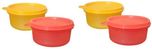 Tupperware Twin-4 4 Containers Lunch Box(230 ml)
