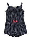 Beebay Baby Girls Heart Print Jumpsuit (D0715126103025_Navy_6-12M)
