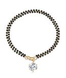 Youbella Gold Plated Hand Mangalsutra Chain Bracelet For Women