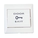 Generic Door Exit Push Release Button Switch for Electric Access Control White