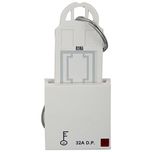 Anchor Roma D.P. Main Switch With Pc Keyring Tag 2 Module 21770, White, 32 Amp 240V