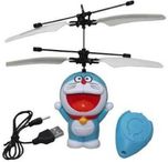 Angella Flying Doraemon Sensor Helicopter(Blue, White)