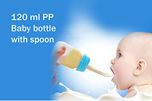 Rikang 120ml Bottle with Spoon (Multicolor)