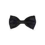 Eccellente Solid Kid Bow Tie (Black)
