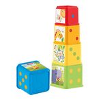 Fisher Price Stack and Explore Blocks, Multi Color