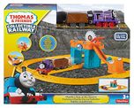 Thomas and Friends Collectible Railway Playset - 18 Pieces , Purple