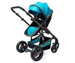 LuvLap Premier Stroller and Pram (Blue)