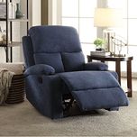 Auspicious Single Seater Recliner (Blue)