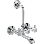 Cera Garnet Quarter Turn Fittings Wall Mixer (Chrome Finish)