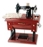 Generic Musical Sewing Machine Music Box Vintage Look