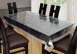 Yellow WeavesÃ¢â€žÂ¢ Waterproof Transparent Dining Table Cover 90*60 Inches