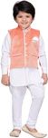 AJ Dezines Boys Kurta, Waistcoat and Pyjama Set
