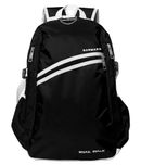 Bonmaro Snail Walk Black 25 Nylon Casual Backpack