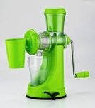 Aesha Fruit And Vegetable Plastic, Stainless Steel Hand Juicer(Green Pack of 1)