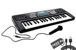 Toykart Latest 37 Key Piano Keyboard Toy for Kids, Black