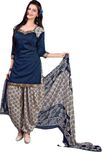 Giftsnfriends Synthetic Printed Salwar Suit Dupatta Material(Un-stitched)