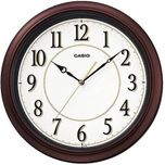 Casio Analog Wall Clock(DARK METALLIC BROWN, With Glass)