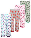 Sinimini Girls Trendy Capri (Pack Of 4)