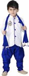 FTC Bazar Boys Kurta, Pyjama & Dupatta Set(White Pack of 2)