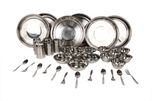 Royal Sapphire Dinner Set(Stainless Steel)