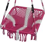 Kaushalendra Hammock Swing Nylon, Steel Hammock(Multicolor)