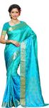 Mimosa Embellished Kanjivaram Tussar Silk Saree