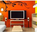 Happy walls Artistic Tree Branch(Multicolor)