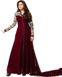Fashionuma Georgette Embroidered Semi-stitched Salwar Suit Dupatta Material