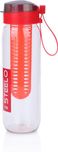 Steelo 750ml x 1 pcs Sante Infuser Water Bottle 750 ml Bottle(Pack of 1, Red)