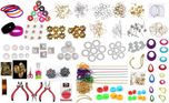 PremPari Marathon 51 Items Silk Jewellery Making Kit