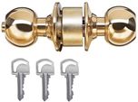 Godrej Cylindrical Lock Classic Brass Finish Lock(Gold)