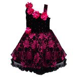 Wish Karo Baby Girls Party Wear Frock Dress DN fe1102pnk