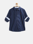 United Colors of Benetton Boys Navy Shirt