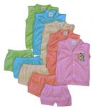 Cool Baby Set of 5  Front Open Tops and matching Shorts