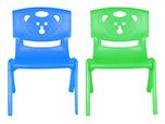 Sunbaby SB-CH-05-gb Magic Bear Chair (Set of 2 Pieces) (Green/Blue)
