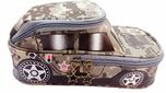 Jiada Car Shape Multipurpose Pencil Pouch With 2 Compartments - Big Size (Color may vary)