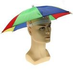 GLOBAL GIFTS_Umbrella Hat (Multicolour, Pack of 1)